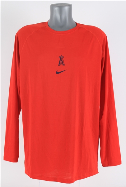 2021 Shohei Ohtani Los Angeles Angels Long Sleeve Undershirt (MEARS LOA)