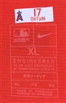 2021 Shohei Ohtani Los Angeles Angels Long Sleeve Undershirt (MEARS LOA)