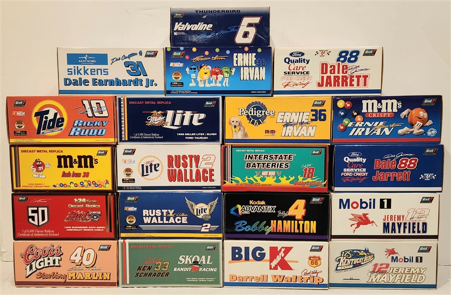 1990s NASCAR Scale Stock Cars (Lot of 20)