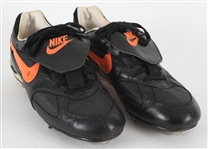 1995 Cal Ripken Jr. Baltimore Orioles Game Worn Nike Cleats (MEARS LOA/Ripken LOA) 