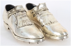 1960s Ben Hogan Cast Metal Golf Shoes Trophy Display (MEARS LOA)