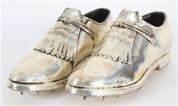 1960's Ben Hogan Cast Metal Golf Shoes Trophy Display (MEARS LOA)
