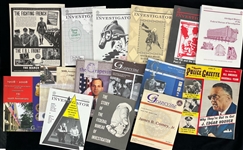FBI Collection: 25+ Paper Items, J Edgar Hoover, Sheet Music, Lobby Cards