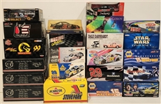 1990s NASCAR Die Cast Scale Stock Cars (Lot of 22)