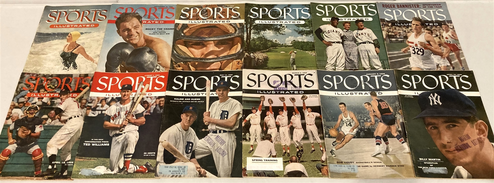 1954-2000s Sports Illustrated Collection (400+) Many Key issues, 1st Mantle, 1st Jordan, 1st swimsuit, Much More