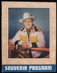 1949 Gene Autry Show Souvenir Program