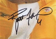 2006 Brett Favre Green Bay Packers Signed 25x28 Framed Photo (Favre Hologram)