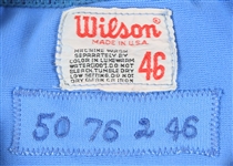 1976-77 Steve Renko Chicago Cubs Game Worn Road Jersey (MEARS LOA)