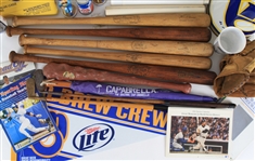 1950s-2000s Milwaukee Braves Brewers Memorabilia & more (Lot of 135+)