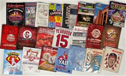 1951-2023 St. Louis Cardinals Yearbook Collection - Lot of 59