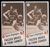1970-71 Walt Frazier New York Knicks Topps #106 All Star Basketball Trading Cards - Lot of 2