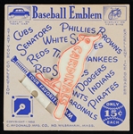 1952 St. Louis Cardinals MOC Baseball Emblem Ice Scraper