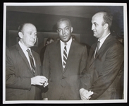 1950s Monte Irvin San Francisco Giants Sy Berger Topps Baseball Cards 8" x 10" Photo