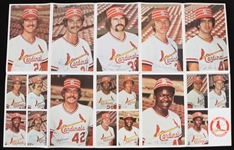 1977 St. Louis Cardinals 22 x 34 Fold Out Picture Pak 