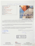 1991 Mickey Mantle New York Yankees Signed My Favorite Summer 1956 Hardcover Book *Full JSA Letter*