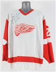 1990-91 Joe Kocur Detroit Red Wings Signed Home Jersey (MEARS LOA/Beckett)