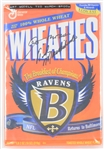 1996 Art Modell Ted Marchibroda Baltimore Ravens Signed Wheaties Box (JSA)