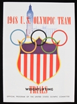 1948 US Olympic Team Weightlifting Trials Program