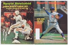 1971-72 Fergie Jenkins Garo Yepremian Signed Sports Illustrated Magazines - Lot of 2 (JSA)