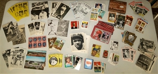 100+ Cards. TCMA, 1954 Ted Williams Topps Card Trimmed, Reprints, etc. 