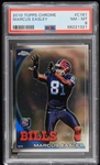 2010 Marcus Easley Buffalo Bills Topps Chrome Trading Card #C161 Graded NM-MT 8 (PSA Slabbed)