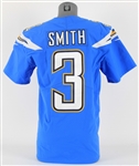2018 Geno Smith Los Angeles Chargers Alternate Jersey (MEARS LOA)