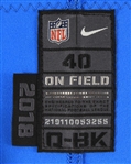 2018 Geno Smith Los Angeles Chargers Alternate Jersey (MEARS LOA)