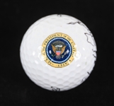 1974-1977 Gerald Ford (d.2006) 35th US President Signed Presidental Golf Ball (Lot of 2) *JSA*