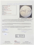 1974-1977 Gerald Ford (d.2006) 35th US President Signed Presidental Golf Ball (Lot of 2) *JSA*