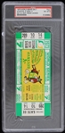 1973 Oakland Athletics vs New York Mets Game 7 World Series Full Ticket (NM-MT 8)