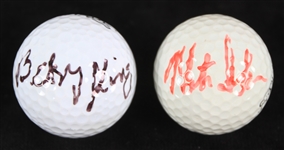1990's-2000's Baseball Softball Golf Ball Collection - Lot of 12 w/ Jennie Finch Signed, Betsy King Signed, Ozzie Smith Commemorative & More (JSA)