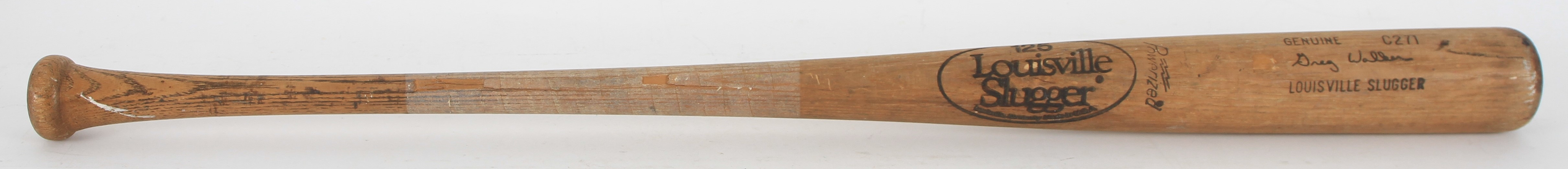 Lot Detail - 1983 Greg Walker Chicago White Sox H&B Louisville Slugger ...