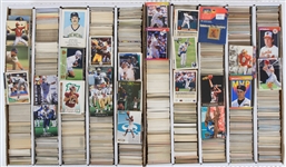 1990s-2000s Baseball, Football, Basketball Card Collection w/ Bobbleheads & more (Lot of 10,000+)