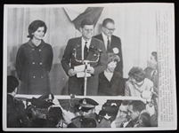 1960 John F. Kennedy 6"x9" B&W Photo 