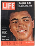 1966 Life En Espanol Magazine with Cassius Clay (Muhammad Ali) On the Cover