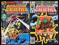 1979-1981 Battlestar Galactica Comic Books (Lot of 2)