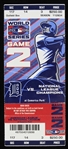 2006 St. Louis Cardinals vs Detroit Tigers Game 2 World Series Ticket