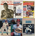 1950s-90s Signed Magazine Collection - Lot of 46 w/ Duke Snider, Paul Hornung, John Havlicek, Bobby Hull, Floyd Patterson & More (JSA)