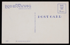 1946-1963 Yogi Berra New York Yankees 3.5x5 Colored Postcard