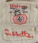 1942 Birdie Tebbetts Detroit Tigers Game Worn Home Jersey (MEARS LOA)