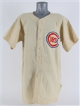 1949 Jess Dobernic Chicago Cubs Game Worn Home Jersey (MEARS LOA)