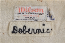 1949 Jess Dobernic Chicago Cubs Game Worn Home Jersey (MEARS LOA)