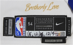 2021-22 Joel Embiid Philadelphia 76ers Association Edition Jersey (MEARS A10/Fanatics)