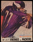 1966 Vince Lombardi Jerry Kramer Bart Starr and More Green Bay Packers Autographed Game Program (JSA) Super Bowl I Championship Season