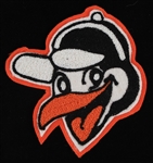 1955-62 Baltimore Orioles Shoulder Patch Team Emblem (MEARS LOA)