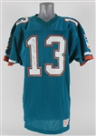 1990 Dan Marino Miami Dolphins Signed Home Jersey (MEARS LOA/JSA)