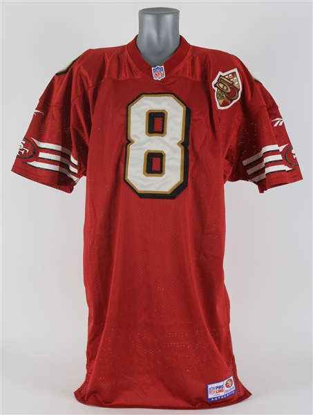 1996 Steve Young San Francisco 49ers Home Jersey (MEARS LOA)