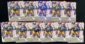 1993-1997 Doug Evans Green Bay Packers Autographed 8"x10" Color Photos (Lot of 175+)
