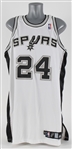 2009-10 Richard Jefferson San Antonio Spurs Game Worn Home Jersey (MEARS A5)