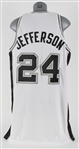 2009-10 Richard Jefferson San Antonio Spurs Game Worn Home Jersey (MEARS A5)